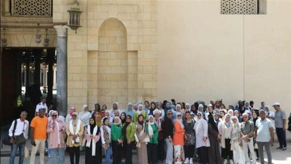 زيارة ميدانية لفتيات المحافظات الحدودية إلى مجمع الأديان ضمن مشروع «أهل مصر»
