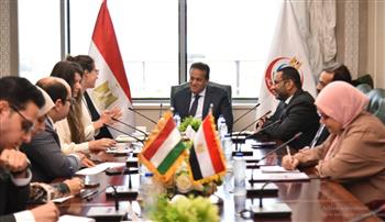   وزير الصحة يبحث تعزيز التعاون الصحي مع سفيرة المجر 