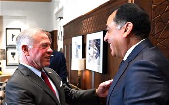   عاهل المملكة الأردنية الهاشمية يستقبل رئيس الوزراء بالديوان الملكي بالحسينية