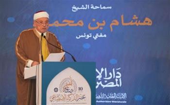   مفتي تونس: مصر تقوم بدور كبير في القضية الفلسطينية وستبقى رايتها شامخة