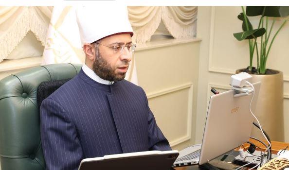 وزير الأوقاف يبحث مع قيادات دينية من الأردن والجزائر والإمارات سبل التعاون