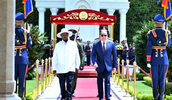 الرئيس الأوغندي: ناصر آمن بإفريقيا والرئيس السيسي يدعمنا