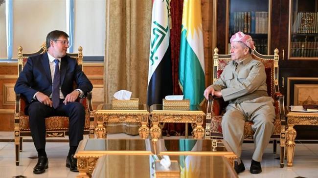 بارزاني والقنصل الروسي يناقشان توطيد العلاقات بين أربيل وموسكو