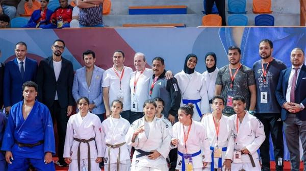 49 ميدالية لأبطال المشروع القومي للموهبة في البطولة العربية للجودو