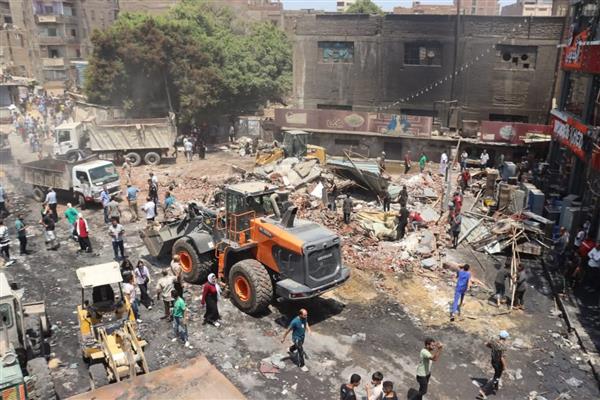 وفاة أحمد جمال ضحية حريق باكيات شبرا الخيمة