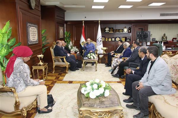 بني سويف .. غنيم يلتقي مسؤولى مشروع الدعم الفني بالتنمية المحلية ومعهد التخطيط