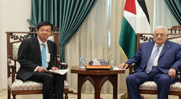 الرئيس الفلسطيني يدعو اليابان للاعتراف بالدولة الفلسطينية