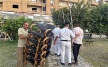   الجيزة ترفع أكثر من 88 ألف حالة إشغال وتغلق 456 منشأة مخالفة خلال شهرين استجابة لشكاوي المواطنين