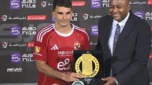 أحمد زيزو رجل مباراة الأهلي وفاركو فى الدورى