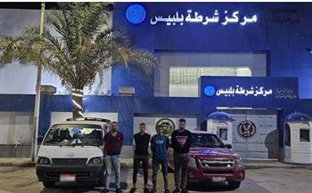  كشف ملابسات قيام قائدى سيارتين بمطاردة سيارة ملاكي والتعدى عليه وأسرته بالشرقية