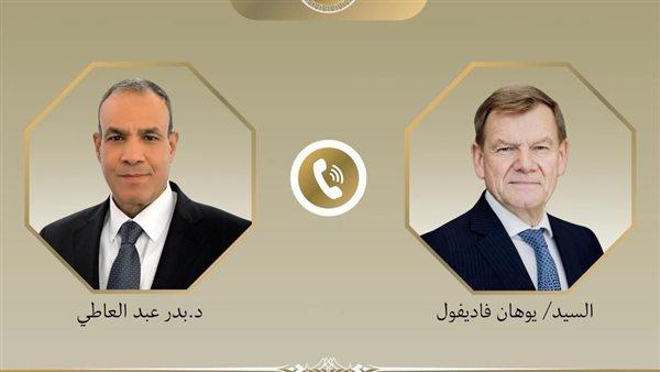 وزير الخارجية يبحث مع نظيره الألمانى التطورات الإقليمية