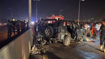   مصرع سيدة وإصابة 9 في حادث مروع على محور المحمودية شرق الإسكندرية