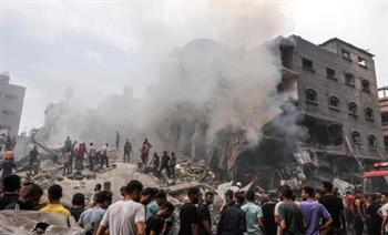   استشهاد 10 فلسطينيين في قصف الاحتلال الإسرائيلي لعدة مناطق بقطاع غزة