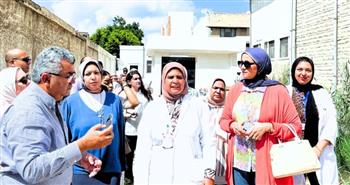   مساعد وزير الصحة للمشروعات القومية يتفقد المنشآت الطبية بالإسكندرية 