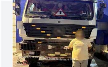   ضبط سائق سيارة لسيره بدون لوحات معدنية في محافظة الشرقية