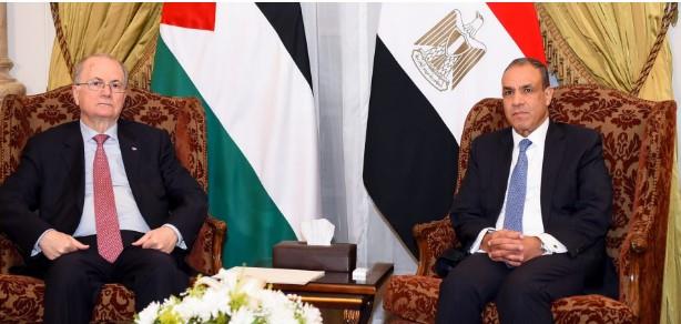 وزير الخارجية يستقبل رئيس الوزراء الفلسطيني
