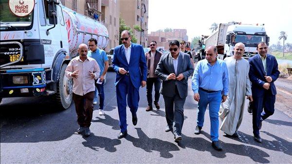 محافظ سوهاج: مدينة المنشاة تشهد أكبر خطة تطوير ورصف للطرق منذ 26 عامًا