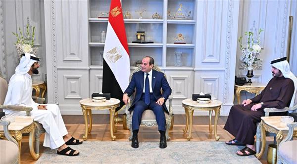 الرئيس السيسي: مصر حريصة على مواصلة التنسيق والتعاون مع البحرين في جميع المجالات