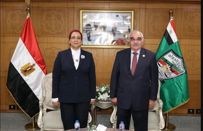 رئيسة المجلس القومي للمرأة تهنئ المستشار حسين مدكور بمنصبه الجديد