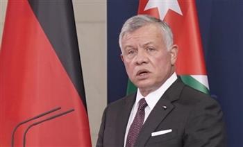 ملك الأردن يجدد رفض "إسرائيل الكبرى" ويحذر من إجراءات أحادية بالضفة الغربية
