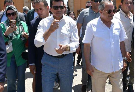 انطلاقة جديدة لمشروع "شباب يدير شباب" بورسعيد بحضور وزير الشباب والرياضة