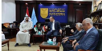   رئيس جامعة الإسكندرية يستقبل وفد الإمارات ويبحث افتتاح فرع الجامعة بأبوظبي