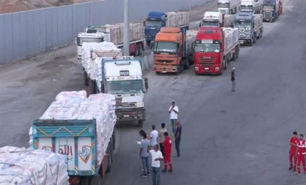 بطء الإجراءات الأمنية يعيق تسريع دخول شاحنات المساعدات إلى غزة
