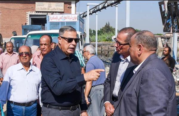 تحرك فوري لمحافظ الإسكندرية لمواجهة ارتفاع منسوب المياه في مصرف زهرة بسبب عطل كهربائي