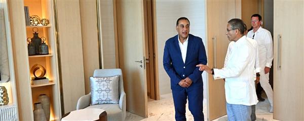 رئيس الوزراء يشهد افتتاح "إعمار مصر" لفندق "Palace Beach Resort Marassi"