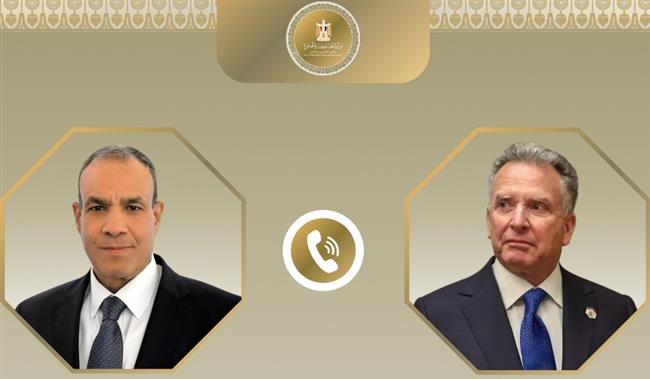 اتصال هاتفي بين وزير الخارجية والمبعوث الأمريكي الخاص للشرق الأوسط