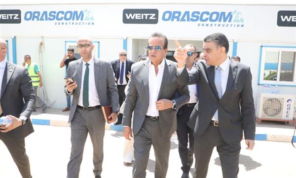 وزير الصحة يتفقد مشروع إنشاء المخازن الاستراتيجية للمنتجات والأجهزة الطبية بالعاصمة الإدارية