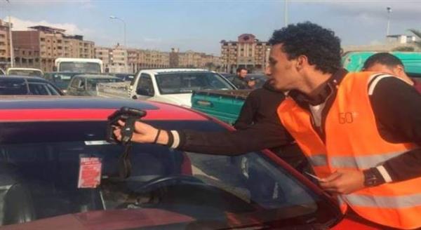 تحرير 930 مخالفة عدم تركيب الملصق الإلكتروني خلال 24 ساعة