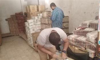   ضبط 300 كيلو أغذية غير صالحة للاستهلاك بحملة مكبرة في أسوان