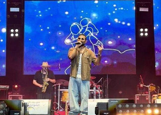 أحمد سعد يتألق في مهرجان الشواطئ بالمغرب
