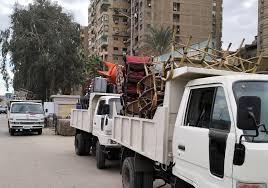 رفع 265 حالة إشغال من شوارع أحياء الإسكندرية