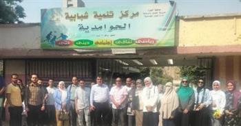   جامعة القاهرة تطلق قافلة تنموية شاملة بالحوامدية بالتعاون مع التحالف الوطنى