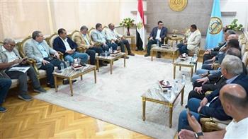   وزير الإسكان يصل محافظة مطروح لمتابعة موقف عدد من المشروعات 