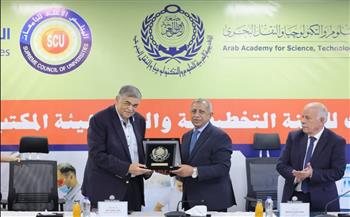   لجنة الدراسات الطبية بالمجلس الأعلى للجامعات تتفقد فرع الأكاديمية العربية بالعلمين