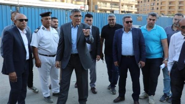 تحويلات مرورية بمحيط محطة مترو المطبعة في الهرم