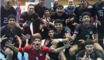   منتخب ناشئي الطائرة يهزم ليبيا ويصعد لنهائي البطولة العربية بالأردن