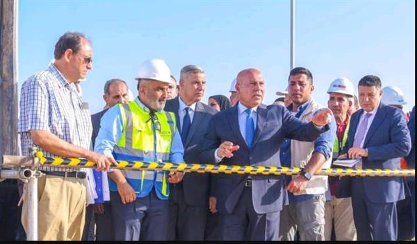 كامل الوزير يتفقد موقع مجمع ألستوم الصناعي بمدينة برج العرب الجديدة