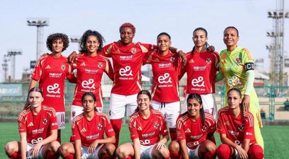 الأهلي يفوز على بالم هيلز 3/صفر في دوري كرة القدم النسائية