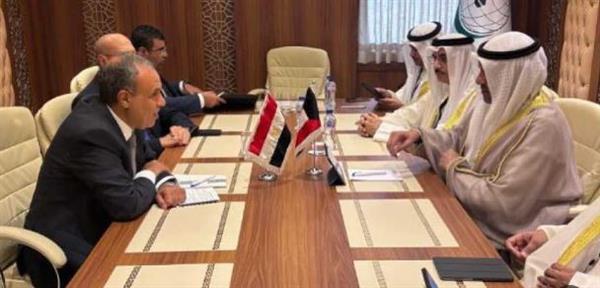 وزيرا خارجية مصر والكويت يجددان رفضهما الكامل للعدوان الإسرائيلي على قطاع غزة