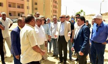   محافظ الأقصر يتابع مشروع الإسكان الاجتماعي بالطود