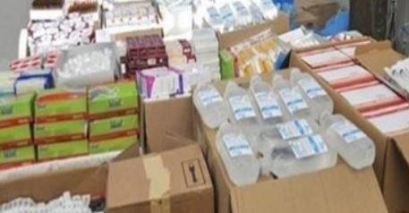 ضبط مليوني قطعة مستلزمات طبية مجهولة المصدر قبل ترويجها بالقاهرة