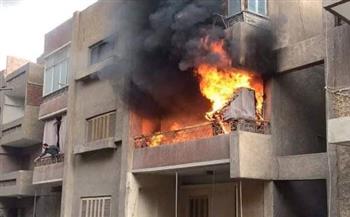   إخماد حريق داخل شقة سكنية فى العمرانية دون إصابات