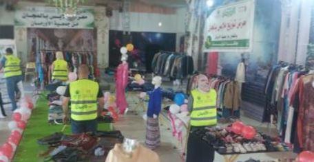 تضامن المنيا: معرض ملابس جديدة لدعم الأسر الأولى بالرعاية بقرى بني مزار