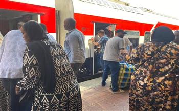   السكة الحديد تشغل القطار التاسع للسودانيين