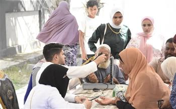   جامعة عين شمس تطلق قافلة خدمات طبية وتعليمية لخدمة أهالي حوش عيسى