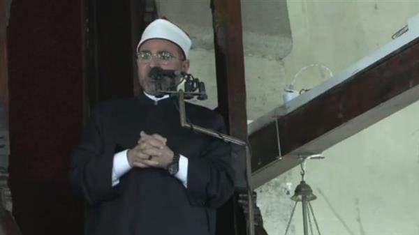 خطيب الجامع الأزهر : الله ليس بغافل عما يفعله المجرمون بأهل غزة